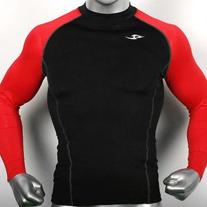 Mens Compression Shirts UV Protect Under Layer Jersey