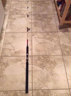 Saltwater Fishing Rod Shakespeare Sturdy Stik BWS125 6 ft Long Medium Action