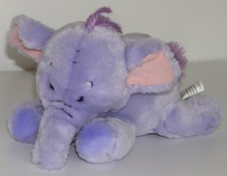  Exclusive Lumpy Heffalump 14" Plush Purple Elephant Winnie The Pooh