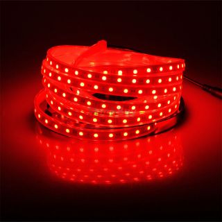 5M 16ft Red 5050 SMD Waterproof 300 LED Flexible Strip Light 60LED Meter DC12V