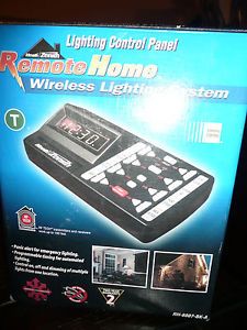 New Heath Zenith Remote Home Wireless Lighting System Control Panel No One Home