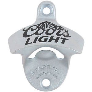 Coors Light Wall Mount Bottle Opener Home Bar Pub Drinking Beer Accessories