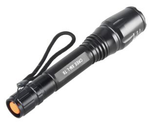 1800 Lumen Zoomable CREE XM L T6 LED 18650 Flashlight Torch Zoom Lamp Light A6