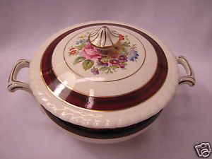 Johnson Bros Old English England by Sugar Bowl with Lid