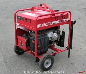 Multiquip GAW180HE Portable Generator Welder Honda Powered Engine Cart Wheeled