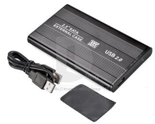 2 5 inch SATA HDD External Case Hard Drive Disk Enclosure Box for Laptop USB 2 0
