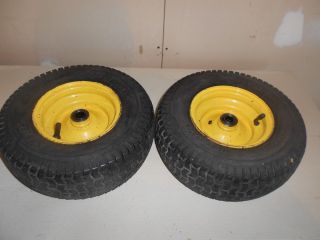 John Deere STX 30 Lawn Garden Tractor 13x5 00 6 Front Rims and Tires
