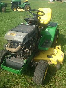 John Deere 355D Lawn Mower Tractor Fix or Parts Diesel Salvage