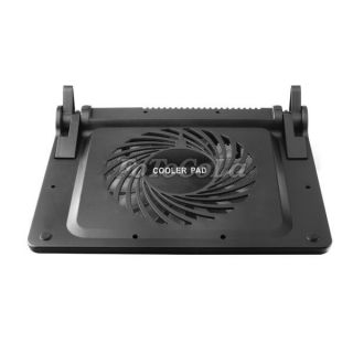 USB Power Laptop Notebook Cooler Cooling Pad Stand Holder w LED Fan for 9" 17"
