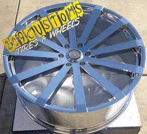 26" Wheels and Tires VW 12 Chrome Nissan Titan Escalade 2007 2013