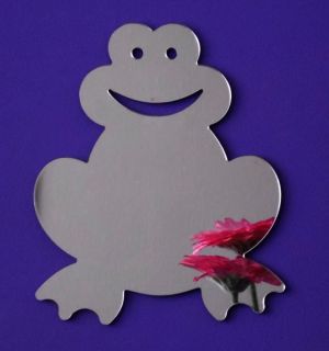 Shatterproof Acrylic Cute Smiling Frog Mirrors