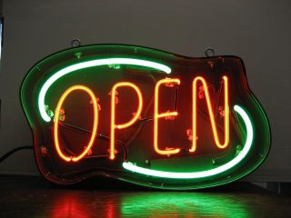Outdoor LED Open Sign
