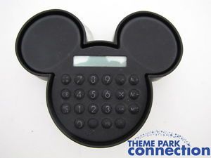 Disney Mickey Mouse Ears Icon Calculator Retired Office Supply RARE Desk Display