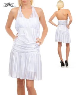 White Plus Size Halter Dress 1x 2X 3X