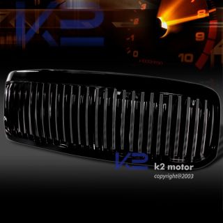1999 2004 Ford F250 Black Vertical Grill Grille ABS
