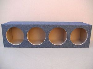 4 hole 10 inch subwoofer box