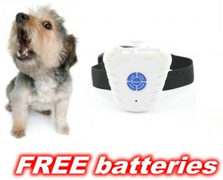 Ultrasonic Anti Bark Pet Dog Training Collar Control Stop Barking Ultra Sonic
