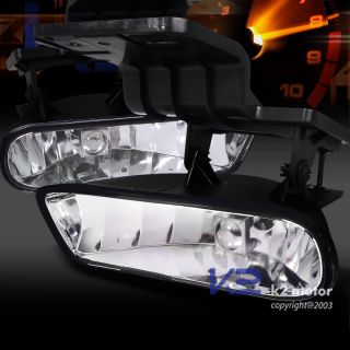 00 06 Chevy Suburban Tahoe Clear Bumper Fog Lights Driving Lamps