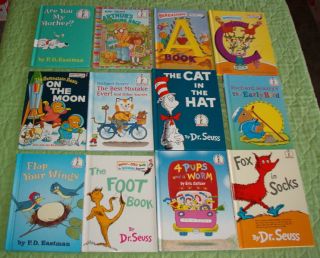 Lot 24 Dr Seuss I Can Read Beginner Bright Early Hardcover Books Like New