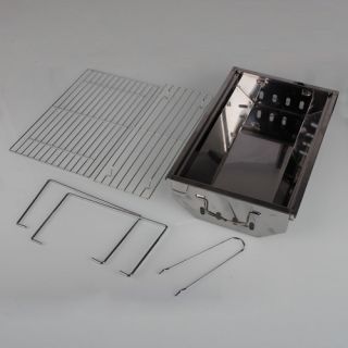 Outdoor Portable Stainless Steel BBQ Stove Grill
