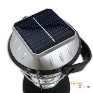 Outdoor New Solar 36LEDS Hand Crank Dynamo Camping Lantern Light Lamp