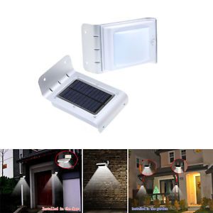 Motion Sensor Security Solar Light