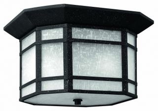 Hinkley Lighting H1273 Traditional Classic Two Light Outdoor Ceiling Fixture
