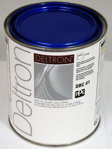 PPG DBC Deltron Basecoat Daytona Blue Metallic Quart Auto Paint