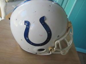 Game Used Baltimore Colts Helmet Number 39 "WOW"