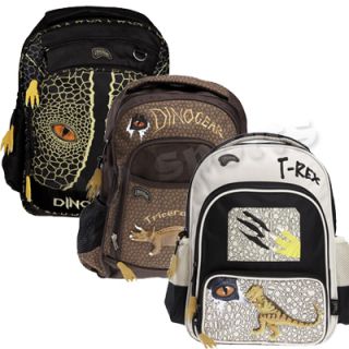 New Dinogear Dinorama 3D Kids Junior Unisex Backpack Shoulder Bag UK