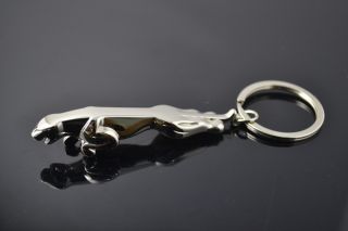 Metal Jaguar Car Logo Key Ring Chain New 3D Keychain New Fashion Cute Gift