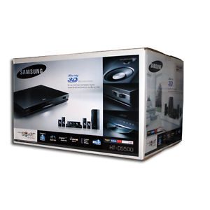 Samsung HT D5500 5 1 3D Blu Ray DVD Player Home Theater Audio Speaker System New