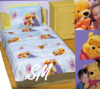 Pooh Bear Hunny Single Bed Quilt Cover Set Brand New