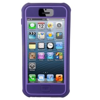 Body Glove Shock Suit Cell Phone Case for Apple iPhone 5 Purple SUPM39617