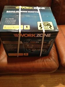 Workzone 2000 Surge Watts Portable Generator Brand New in Box