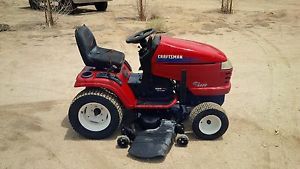 Craftsman GT5000 Riding Lawn Mower with Deck and Blade