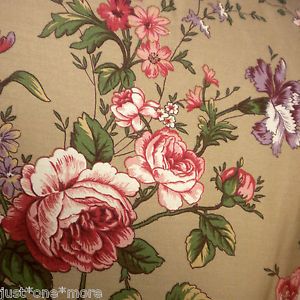 New Ralph Lauren Rose Floral 4pc Queen Comforter Set New Tan Gingham Check