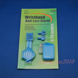 Fish Wristband Anti Lost Alarm Reminder Alarm Safety Security Keys Set New Y8