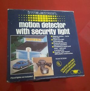 Intelectron Motion Detector Security Light Model BC858K Back Yard Front Home
