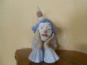 Lladro 4935 Closing Scene Ballerina Clown Gloss WOW on PopScreen