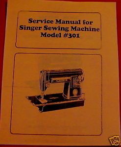 Singer Sewing Machine Instruction Manual Model 417 Owners Manual On ...