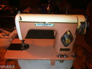 Vintage Universal Sewing Machine Vintage Pink Sewing Machine Universal DST