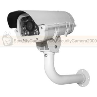 600TVL Professional Camera White LEDs Car License Plate Capture RS485 OSD Menu
