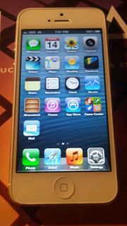 Apple iPhone 5 64GB White Silver Verizon Smartphone Factory Unlocked 885909600199