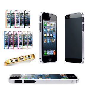 Luxury 0 7mm Aluminum Metal Frame Bumper Hard Case Cover for iPhone 4 s 5S 5c