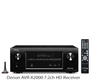 Denon AVR X2000 7 1CH Network Airplay Multi Zone Home Theater Receiver 665 Watts