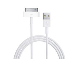 10' ft White Extra Long USB Sync Cable Power Cord Charger Apple iPhone 4 4S iPod