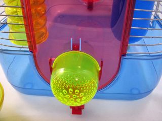 Super Pet Disney's Bolt Hamster Habitat Cage w Extra Tubes Funnels Toys Ball