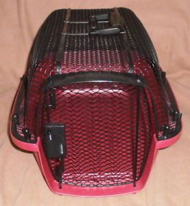 Small Petmate Look and See Cat Dog Crate Carrier Kennel Tote 19"
