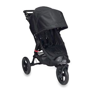 2012 Baby Jogger City Elite Single Stroller BJ13210 Solid Black LN